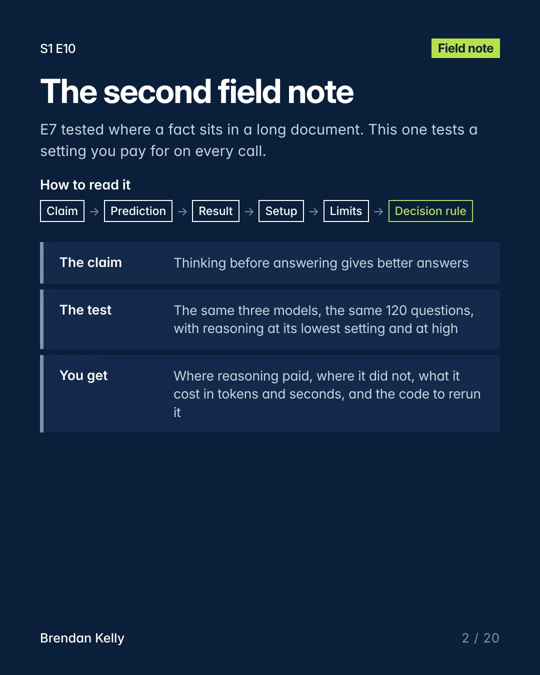 Slide 2 of 20, Field note.