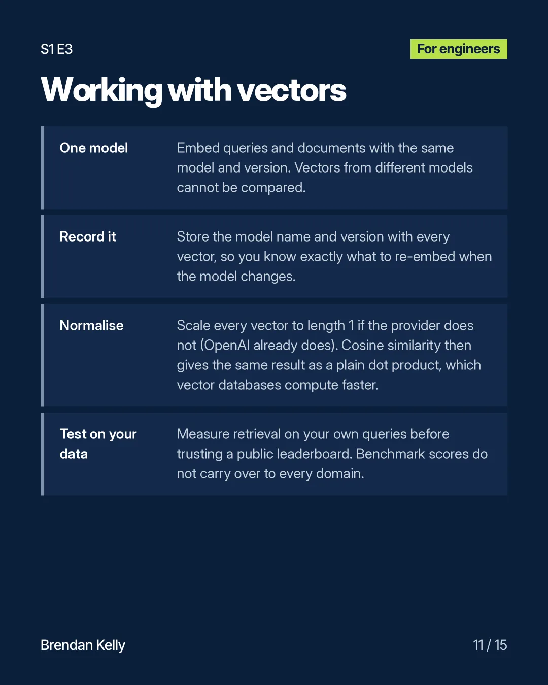 Slide 11 of 15, For engineers.