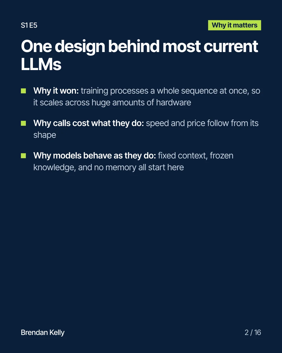 Slide 2 of 16, Why it matters.