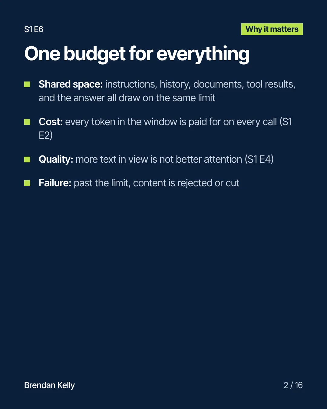 Slide 2 of 16, Why it matters.