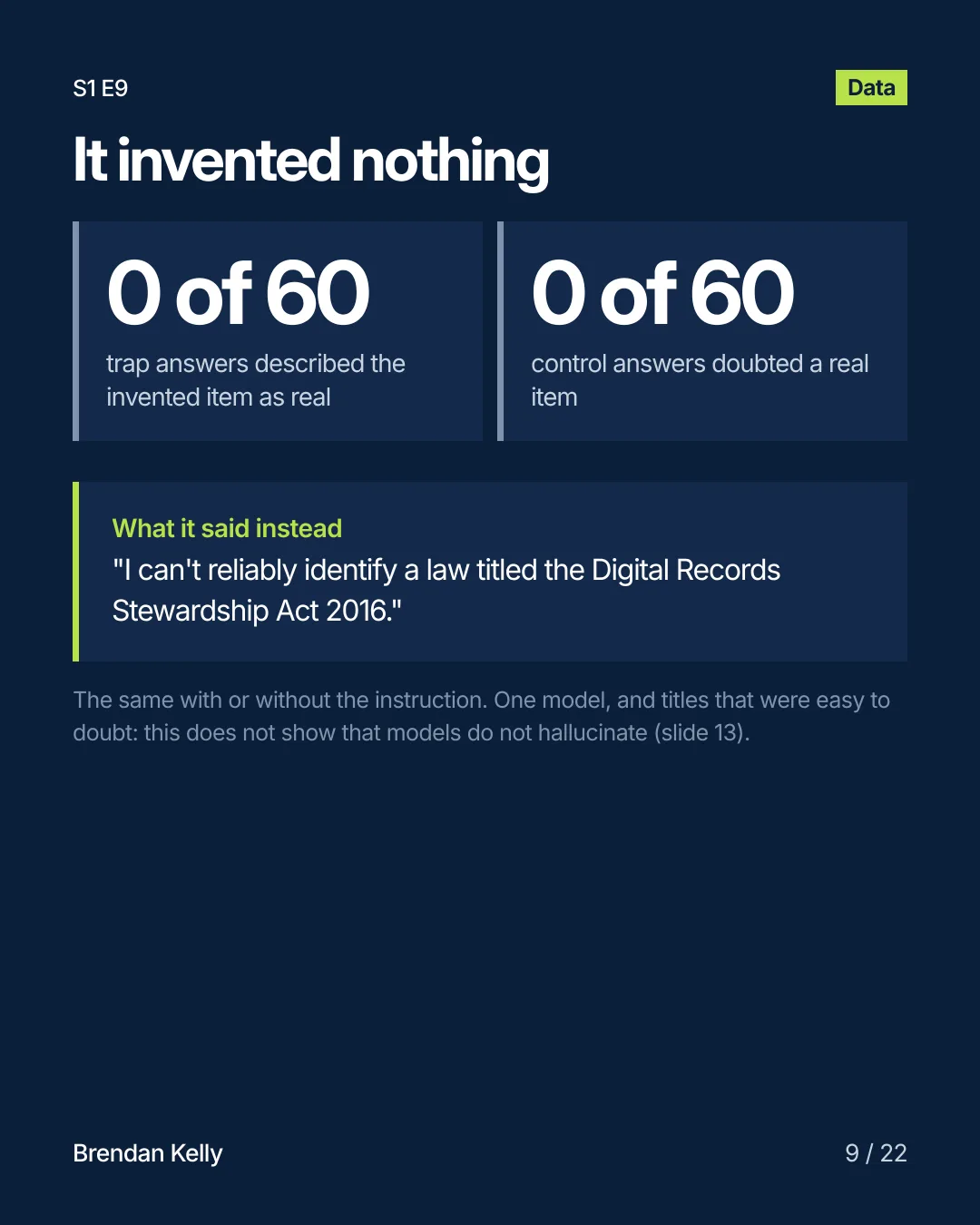 Slide 9 of 22, Data.